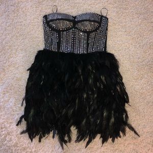 Banjul Feather Dress